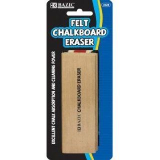 BAZIC Felt Chalkboard Eraser Case Pack 144: Electronics