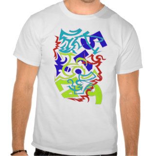 YA Graffiti Design Shirts
