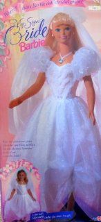 Barbie MY SIZE BRIDE DOLL 3 Feet Tall w Adjustable Clothes (1994): Toys & Games
