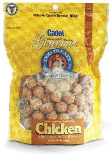 Brown Rice Balls Dog Treats   Large   Chicken : Pet Snack Treats : Pet Supplies