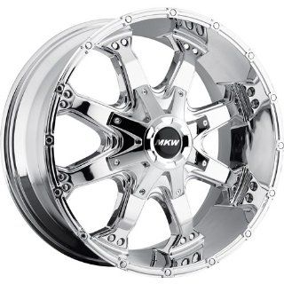 MKW Offroad M83 16 Chrome Wheel / Rim 8x6.5 with a 0mm Offset and a 130.80 Hub Bore. Partnumber M83 1680816500C: Automotive