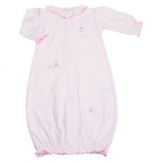 Kissy Kissy Baby girls Poodles in Paris Converter Gown: Infant And Toddler Nightgowns: Clothing