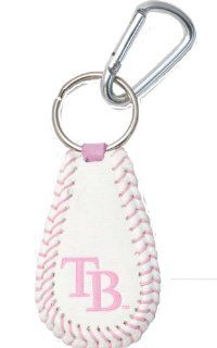MLB Tampa Bay Rays Pink Baseball Keychain  Sports Related Key Chains  Sports & Outdoors