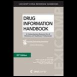 Drug Information Handbook, 2012 2013