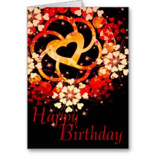 Happy Birthday LoveCircle Greeting Card