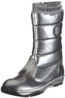Swissies Altena 2 034 148, Mädchen Stiefel, Silber (Silver/Silver/Antracite 148), EU 31: Schuhe & Handtaschen