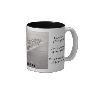 USS TARAWA (CV 40) COFFEE MUG