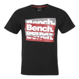 Bench Kinder T Shirt STICKER, black, 152, BBGK0378_BK001: Sport & Freizeit