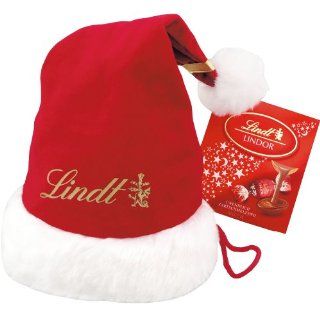 Lindt & Sprüngli Weihnachtsmann Mütze, 1er Pack (1 x 175 g): Lebensmittel & Getränke