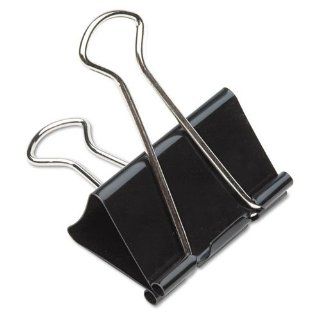 7510002855995 Binder Clip, Tempered Steel Wire Handles, 1" Capacity, 12/Box : Tape Dry Adhesives : Office Products
