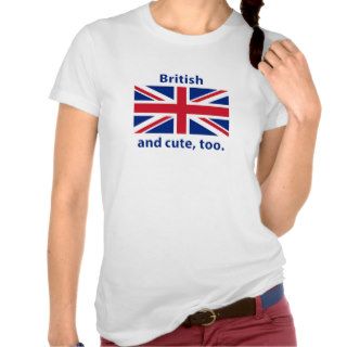 cute British T shirt