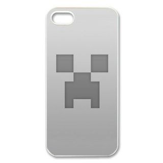 Silicone Case Custom Printed Minecraft Cover Case for Iphone 5 PTC 01517: Cell Phones & Accessories