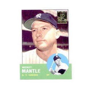 1996 Topps Mantle #13 Mickey Mantle/1963 Topps: Sports Collectibles
