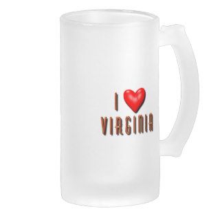I Heart Virginia Coffee Mug