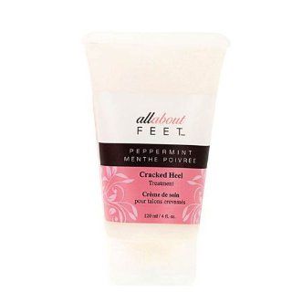 All About Feet Peppermint CRACKED HEEL TREATMENT 4 oz : Foot Care Products : Beauty