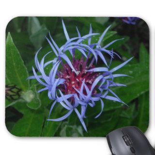 Really cool looking blue flower mousepad