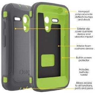 OtterBox Defender Series Case for Moto G   Retail Packaging   Glacier: Cell Phones & Accessories
