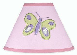Pink and Purple Butterfly Collection Lamp Shade by Sweet Jojo Designs : Nursery Lampshades : Baby