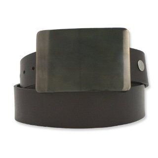 Gun Metal Smart Belt Buckle: Jewelry