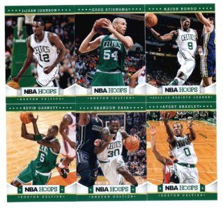 2012 13 Panini NBA Hoops Boston Celtics Team Set (10 Cards)  Kevin Garnett, 2 Rajon Rondo, Ray Allen, Paul Pierce, Bass Bradley, Rivers, JaJuan Johnson RC & Stiemsa RC ! at 's Sports Collectibles Store