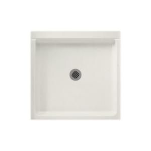 Swanstone 36 in. x 36 in. Solid Surface Single Threshold Shower Floor in Bisque SF03636MD.018