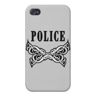 Police Tattoo iPhone 4 Covers