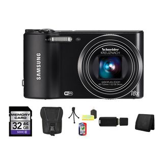Samsung WB150F SMART 14MP Digital Camera with 32GB Bundle Samsung Point & Shoot Cameras