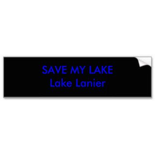 Lake Lanier  Bumper Sticker