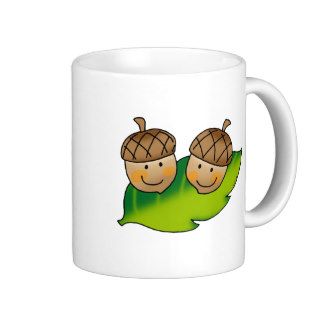 cute acorns coffee mugs