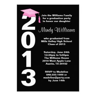 Graduation Party Invitation Class of 2013