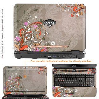 Protective Decal Skin Sticker for MSI GT683R GT683DXR with 15.6 in Screen case cover GT683R 121: Electronics