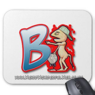 Graffiti Letter B mouse mat Mouse Pad