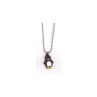 Krisgoat   Adorable Penguin Rubber Pendant Necklace Chain   17": Automotive