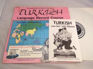 Turkish   Language Record Course LP   Conversa Phone   CX 132: Music