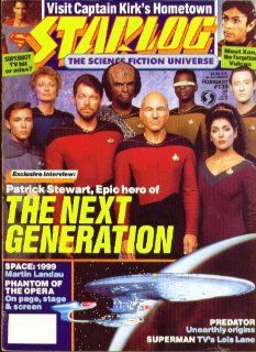 STARLOG #139 Patrick Stewart Star Trek Space 1999 Martin Landau Predator 2 1989: Entertainment Collectibles