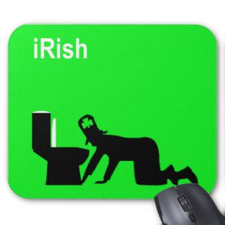Funny Irish Mouse Pad