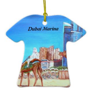 Dubai Marina Ornament