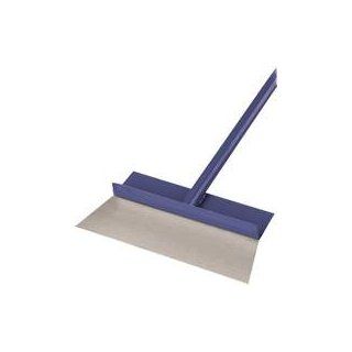 Bon 15 159 18 Inch Steel Floor Scraper with Angle Cut Blade 60 Inch Steel Handle   Putty Knives  