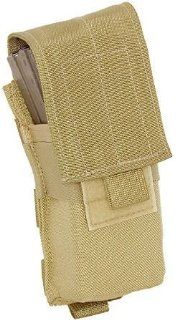 Tactical Assault Gear MOLLE M16 Mag 2 Pouch Black MM161 BK: Sports & Outdoors