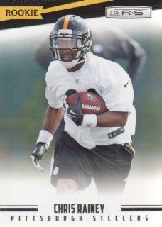 2012 Panini Rookies & Stars Football #162 Chris Rainey RC Pittsburgh Steelers NFL Rookie Trading Card: Sports Collectibles