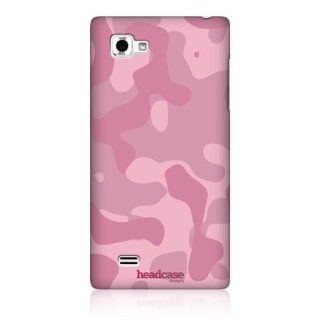 Head Case Designs Lavender Pink Soft Camouflage Hard Back Case Cover For LG Optimus 4X HD P880: Cell Phones & Accessories