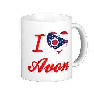 I Love Avon, Ohio Coffee Mugs