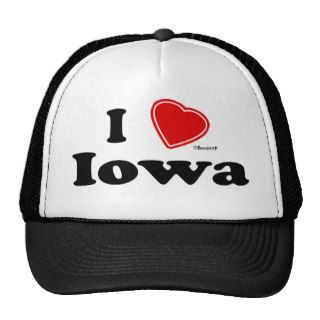 I Love Iowa Mesh Hat