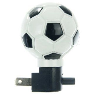 Sunlite 04043 SU E167 Soccerball Decorative Night Light, White   Soccer Night Light  