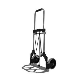 RWM Casters FW 90 Aluminum Folding Hand Truck with Loop Handle, 200 lbs Load Capacity, 38" Height, 18 1/2" Width X 9 3/4" Depth: Industrial & Scientific