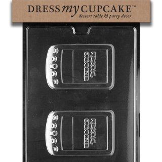 Dress My Cupcake DMCM181 Chocolate Candy Mold, Personal Organizer: Candy Making Molds: Kitchen & Dining