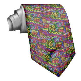 Stunning psychedelic tie   great gift idea