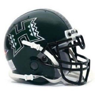 Hawaii Warriors Authentic Full Size Helmet  Sports Related Collectible Helmets  Sports & Outdoors