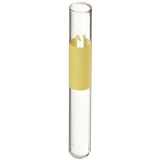 Kimble Chase 10BZ1 Borosilicate Glass Yellow Color Coded A1 Blood Typing Tube (Case of 1000): Science Lab Tubes: Industrial & Scientific
