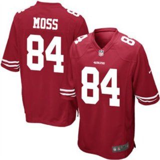 San Francisco 49ers Randy Moss#84 NFL Youth Game Jersey (Small (8)) : Sports Fan Football Jerseys : Sports & Outdoors